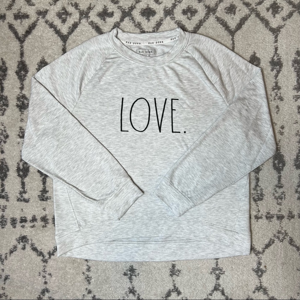 Rae Dunn Love Crewneck Sweatshirt